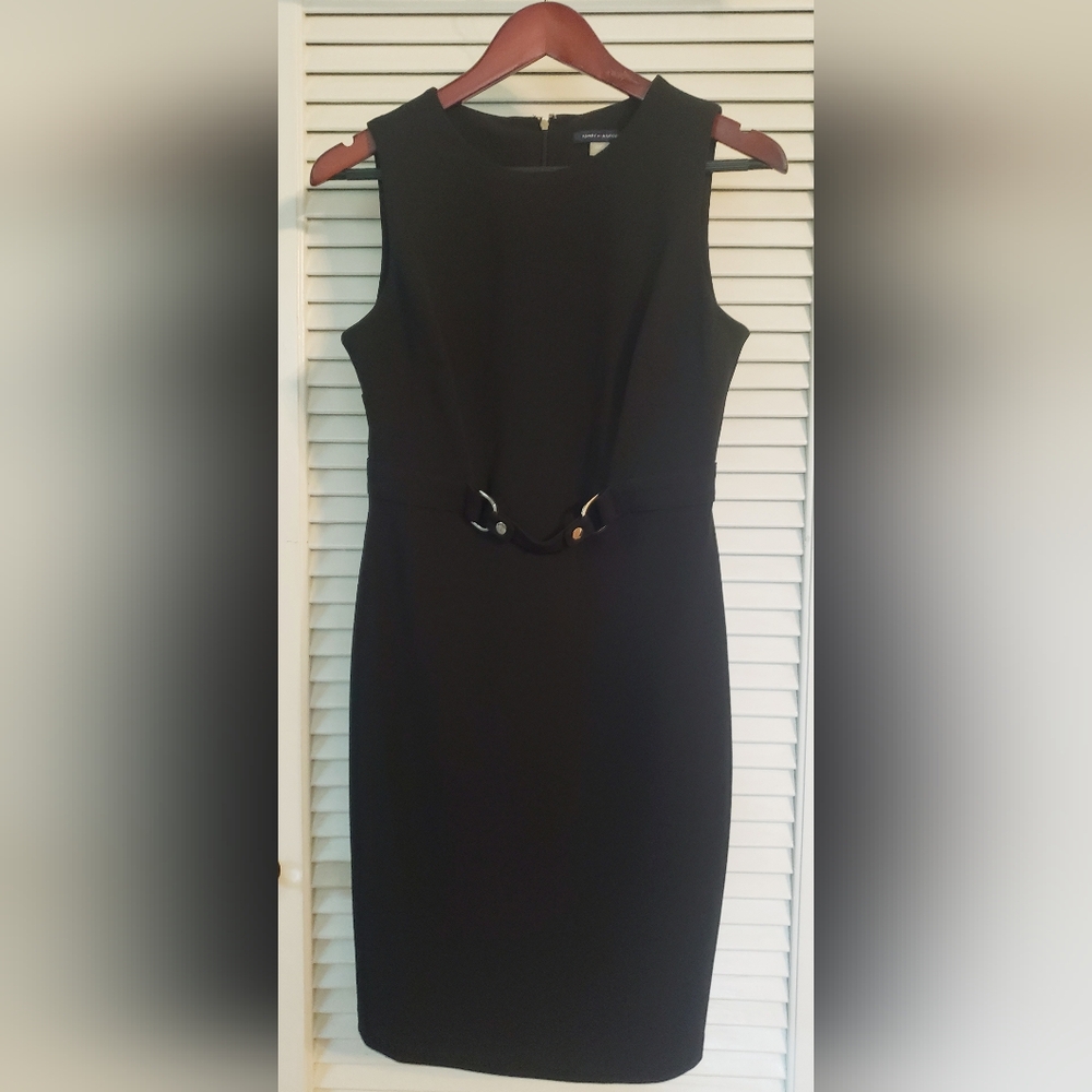Tommy Hilfiger Black Midi Dress